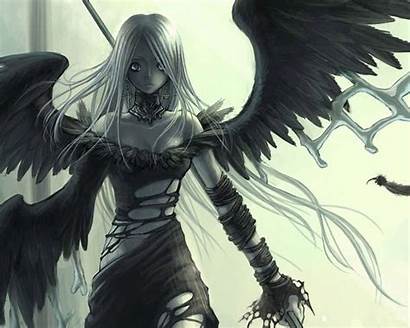 Angels Wallpapers Dark Angel Anime Wings Fallen