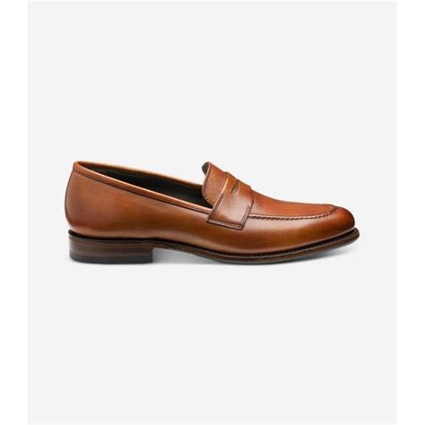 Loake Mens Wiggins Loafer In Tan Leather Parkinsons Lifestyle