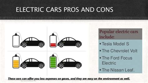 Electric Cars Pros And Cons
