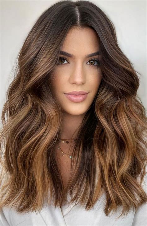 50 Cute New Hair Color Trends 2022 Brown Sugar Balayage