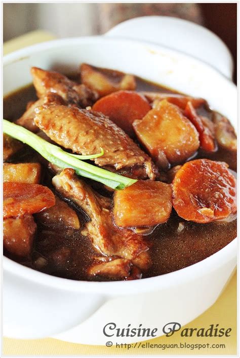 Cover and simmer until chicken is very tender, about 45 minutes. Cuisine Paradise | Singapore Food Blog | Recipes, Reviews ...