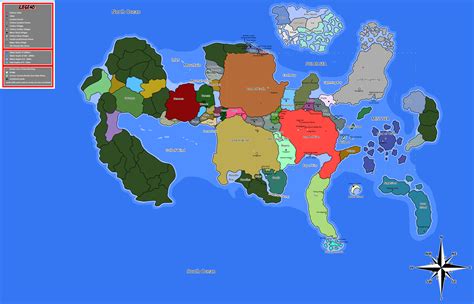 Naruto World Map Beta By Lady1venus On Deviantart