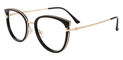 Alocasia Cat Eye Prescription Glasses Black Womens Eyeglasses Payne Glasses