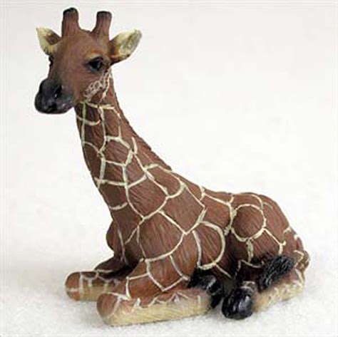 Giraffe Mini Resin Hand Painted Wildlife Animal Figurine