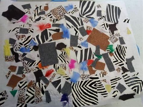 Zoo Animal Collage Sensory Art Project For Preschool