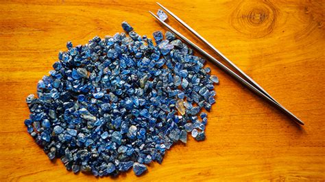 Blue Sapphires From Mogok Myanmar A Gemological Review
