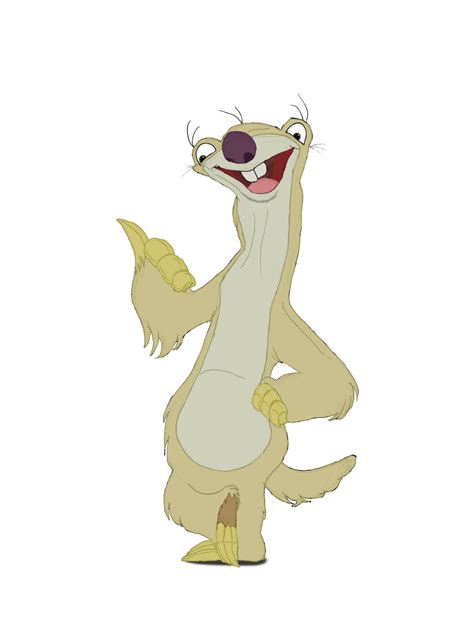 Sid The Sloth Don Bluth Style By Fantasticmrs On Deviantart