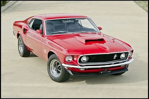 1969 Ford Mustang Boss 429 Fastback The 1st Candy Apple Red Boss 429