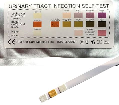 X Home Urine Urinary Tract Infection Tests UTI Nitrite Leukocytes And Blood Test Strip