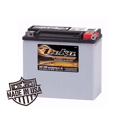 Deka Power Sports Etx20l Battery Dented Ebay