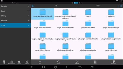 These folders are shared once visible on all windows pcs on the network, without complications, while on android the situation is not as immediate, with our guide we will see how to access shared folders on windows 10 from android in a simple way. Kodi - Access Hidden Userdata Folder On Android - YouTube