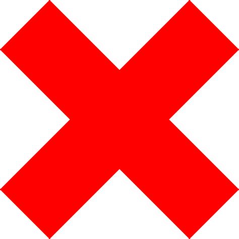 Delete Red X Button Png Image Png All Png All