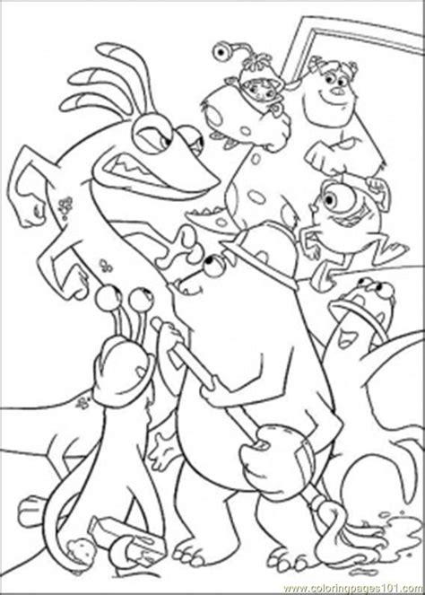 Level one also involves coloring the sequence! Coloring Pages Monster Family Coloring Page (Cartoons ...