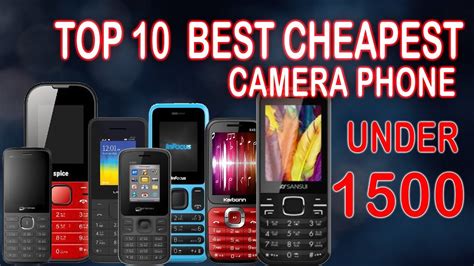 Explore 210 listings for 48 mp camera phone at best prices. Top 10 Best Cheapest Camera Phone Under 1500 - YouTube