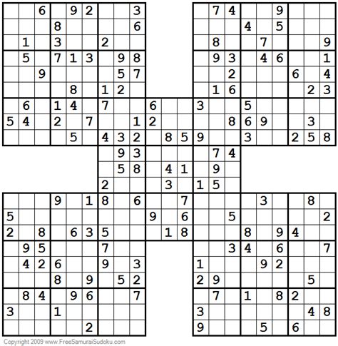 1001 Moderate Samurai Sudoku Puzzles Sudoku Puzzles Sudoku Maths