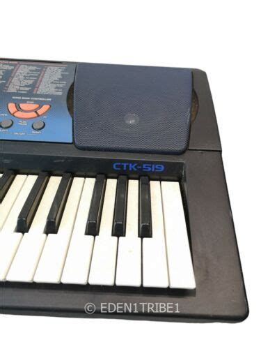 Casio Ctk 519 Electronic Keyboard Synthesizer 100 Tones Rhythms Songs