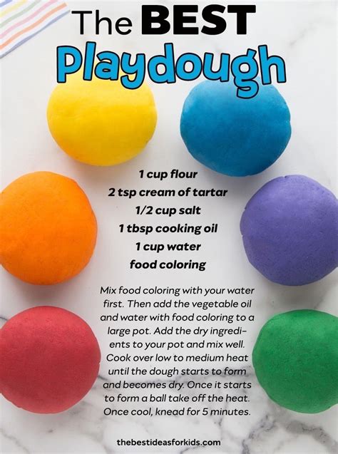 Pin By Brenda Villarreal On Little Hands At Work Best Playdough