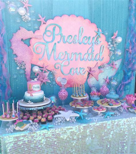 Sheenaowens Mermaid Birthday Party Ideas