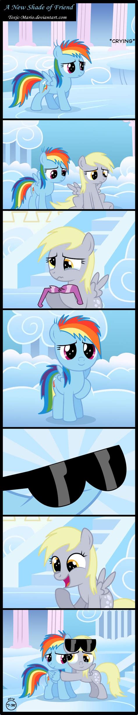 This Is So Sweet Why Do I Feel Like Crying Derpy Hooves And Rainbow