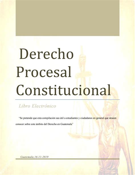 Derecho Procesal Constitucional By Vivilorevillagran Issuu