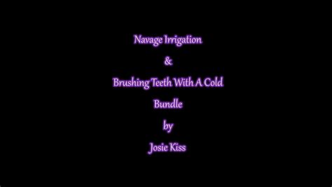 Josie Fetish Shop Navage Irrigation Brushing With A Cold Bundle Hd Mp4
