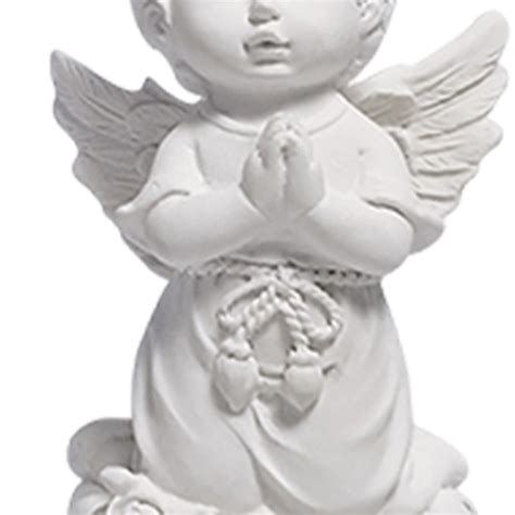 Angel Statue Praying Cherub Figurine Sculpture Home Garden Figures