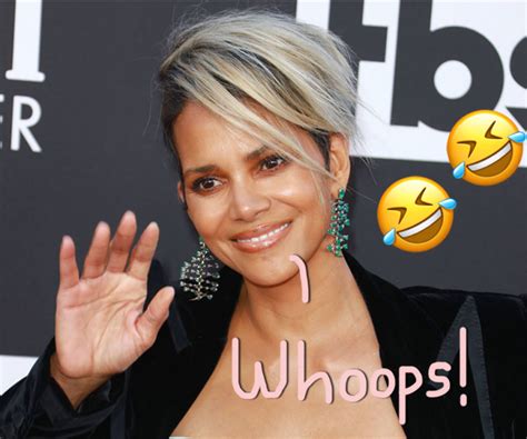 halle berry shares hilarious video after falling flat on her face at charity event perez hilton
