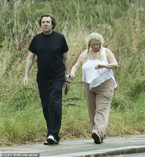 jonathan ross steps out for a walk with wife jane goldman after sachsgate trends now