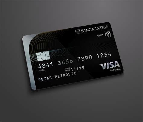 Free vector visa credit card. Banca Intesa and Visa introducing the most prestigious ...