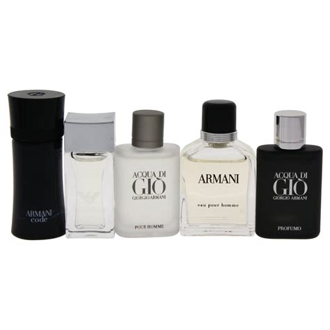 Aprender Acerca 69 Imagen Giorgio Armani Miniature Perfume Set