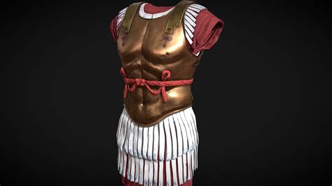 Armour Of Gaius Julius Caesar Buy Royalty Free 3d Model By Albert