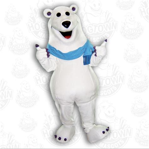 Polar Bear Mascot Custom Mascot Costumes Mascot Maker For Corporate