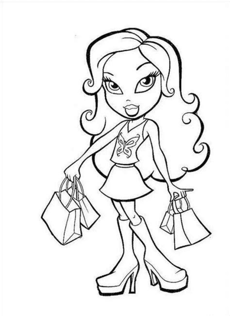 Shopping Mall Coloring Pages
