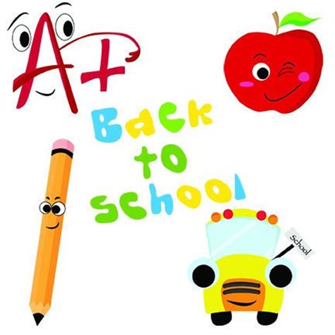 Back To School Clip Art Digital Clip Art Clip Art For Etsy