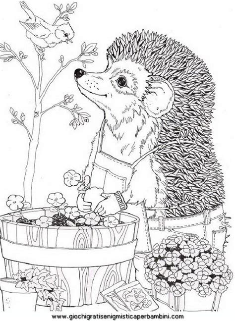 Our online coloring books are a great way to great. spring_41 Spring coloring pages for adults and teenagers ...