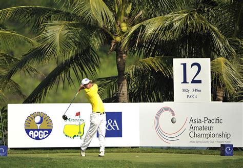 2012 Asia Pacific Amateur Championship Day 1 Chon Buri Th Flickr