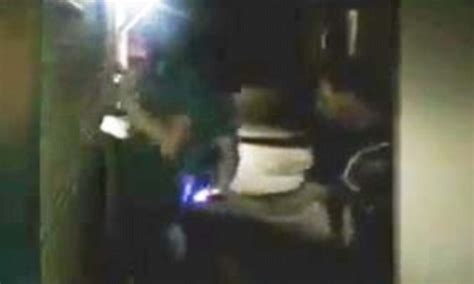 Bizarre Moment Husband Tasers His Wife After She Lost Monday Night Football Bet And Then He