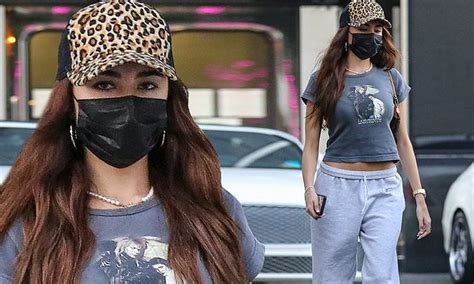 Madison Beer Gives Peek At Taut Tummy In Labyrinth Crop Top For