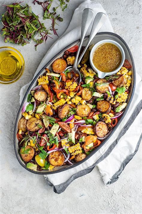 Our most trusted mustard potato salad recipes. South Western Potato Salad with Honey Mustard | Crush ...