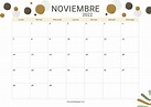 Calendario Noviembre 2022 En Word Excel Y Pdf Calendarpedia - Aria Art