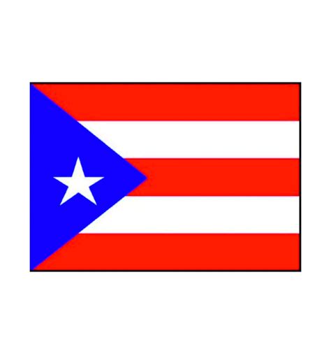 Bandera Puerto Rico X Cm