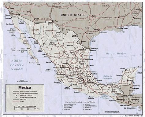 Free Mexico Geography Printable Pdf With Coloring Maps Quizzes