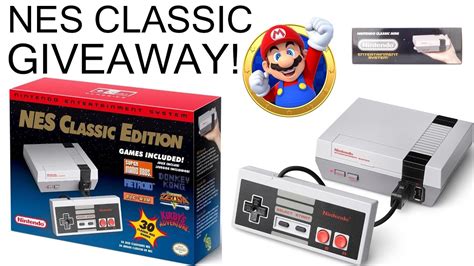 Nintendo Nes Classic Edition International Giveaway Closed Youtube