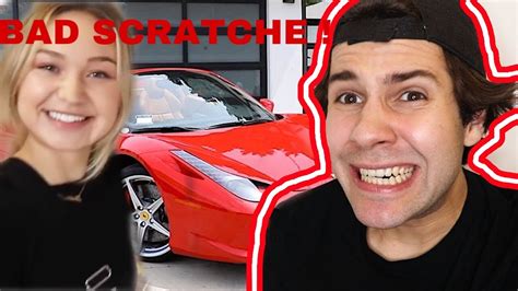 What kind of ferrari does david dobrik have. David Dobrik's Assistant Scratched His new Ferrari - YouTube