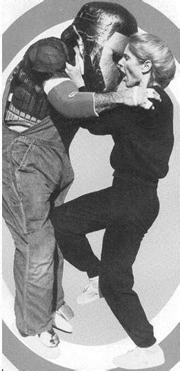 Knee To Groin Balck Belt Magazine Model Mugging Self Defense