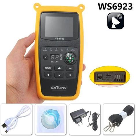 Generic Satlink Ws 6923 Lcd S Professional Digital Satellite Signal