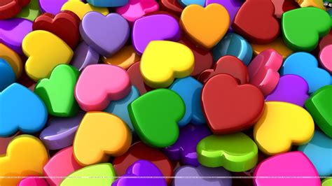 Colorful Heart Wallpapers