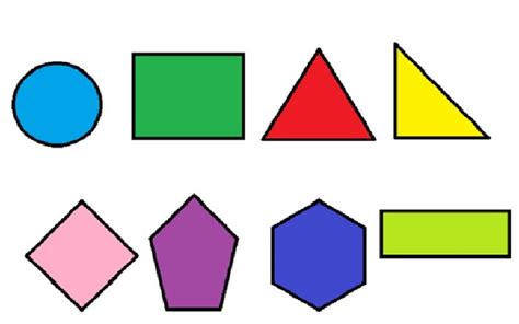 Imágenes De Figuras Geometricas Planas Para Niños Para Imprimir Y