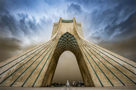 Azadi Tower In Teheran Foto And Bild World Architektur Asia Bilder