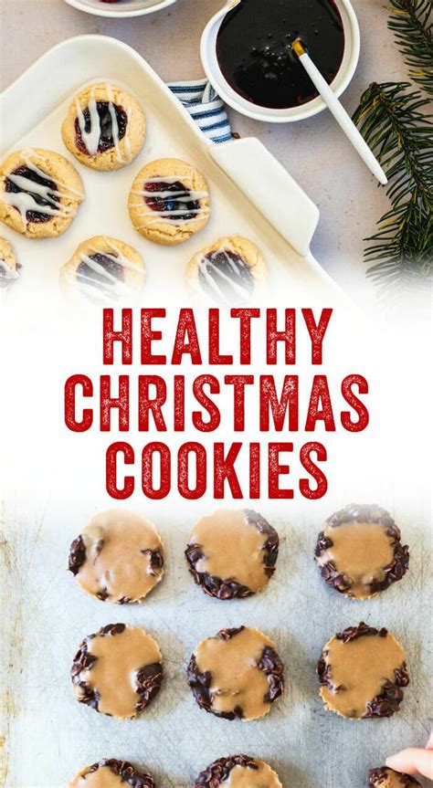 10 Best Healthy Christmas Cookies Recipe Healthy Christmas Cookies Healthy Desserts Easy